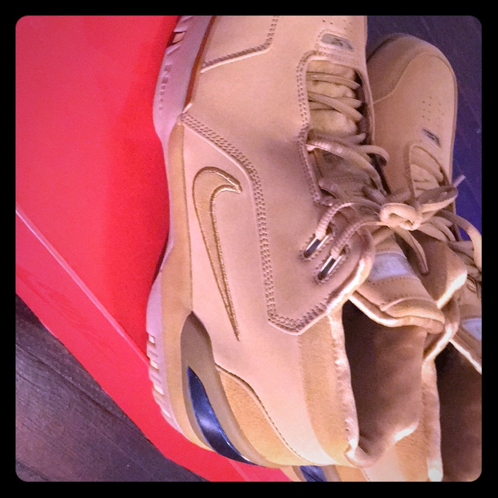 Lebron zoom 1 wheat size 10.5. Never worn